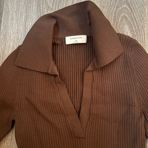 Aritzia Babaton Collar Shirt - Picture 3 of 3
